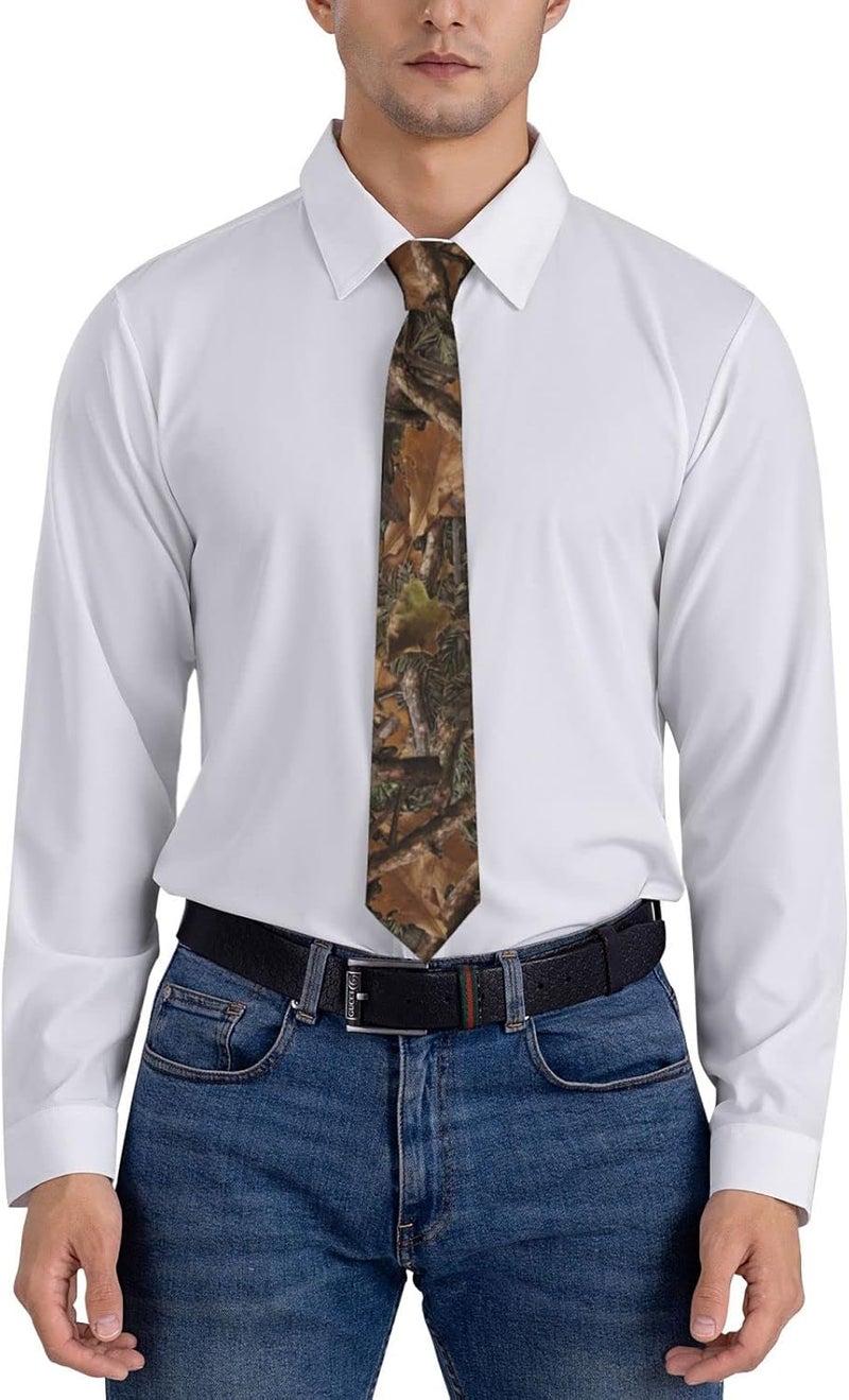 Yilad Tie for Men and Boy Novelty Fun Full Print Men's Necktie Skinny Fashion Narrow Wide - Image 5